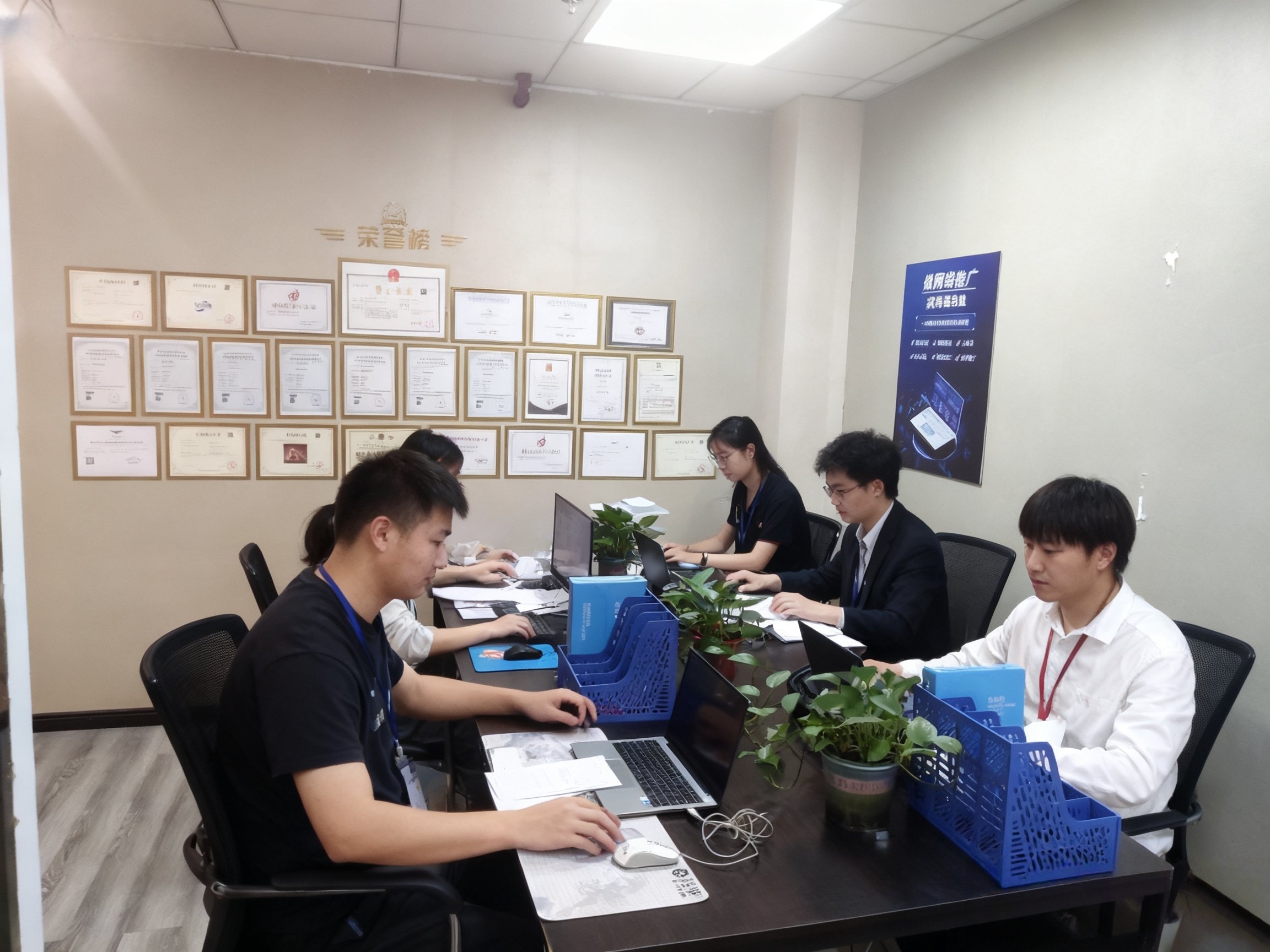公司实拍：团队协作与数字化环境